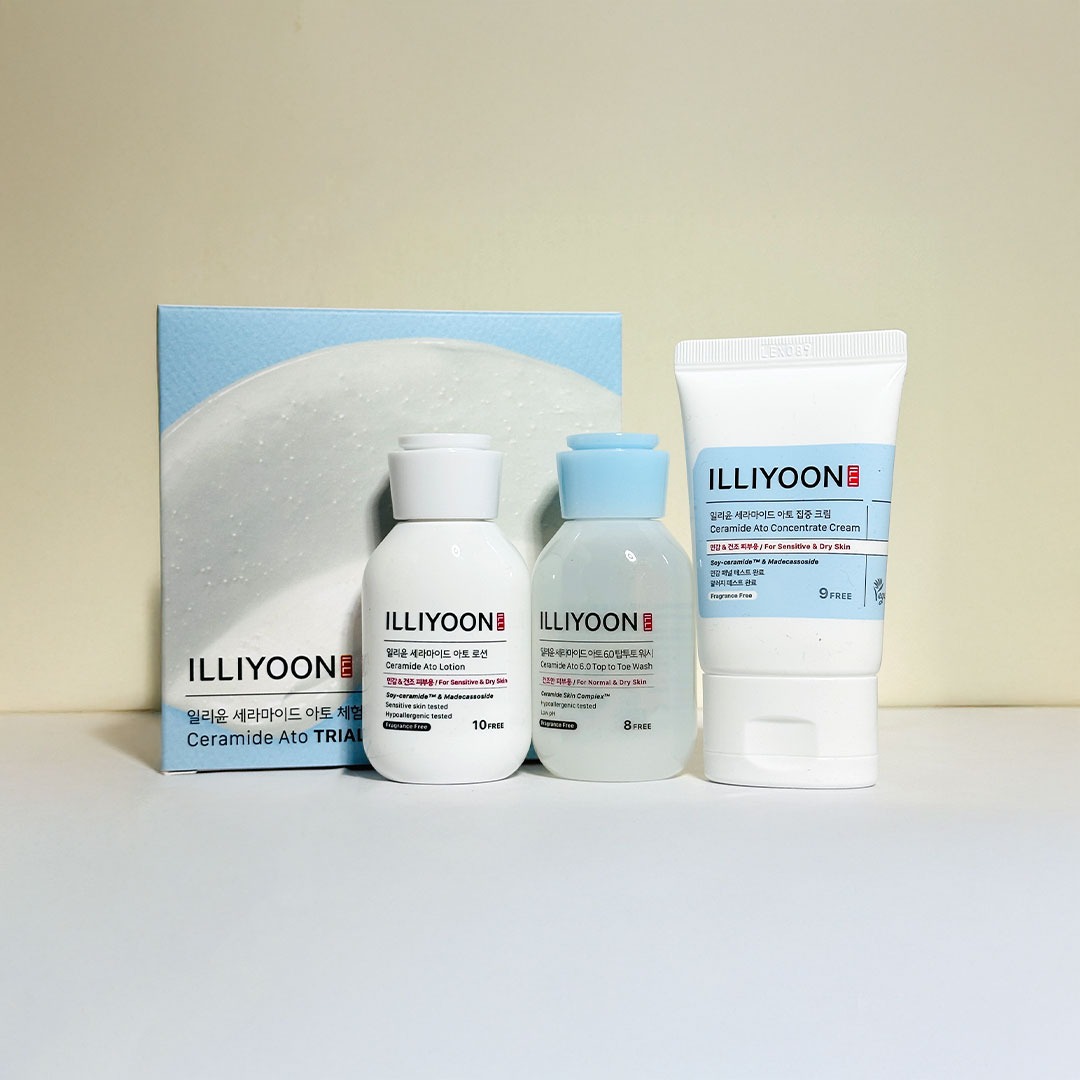 কোরিয়ান ILLIYOON Upgrade Ceramide Ato Trial Kit thumbnail 2
