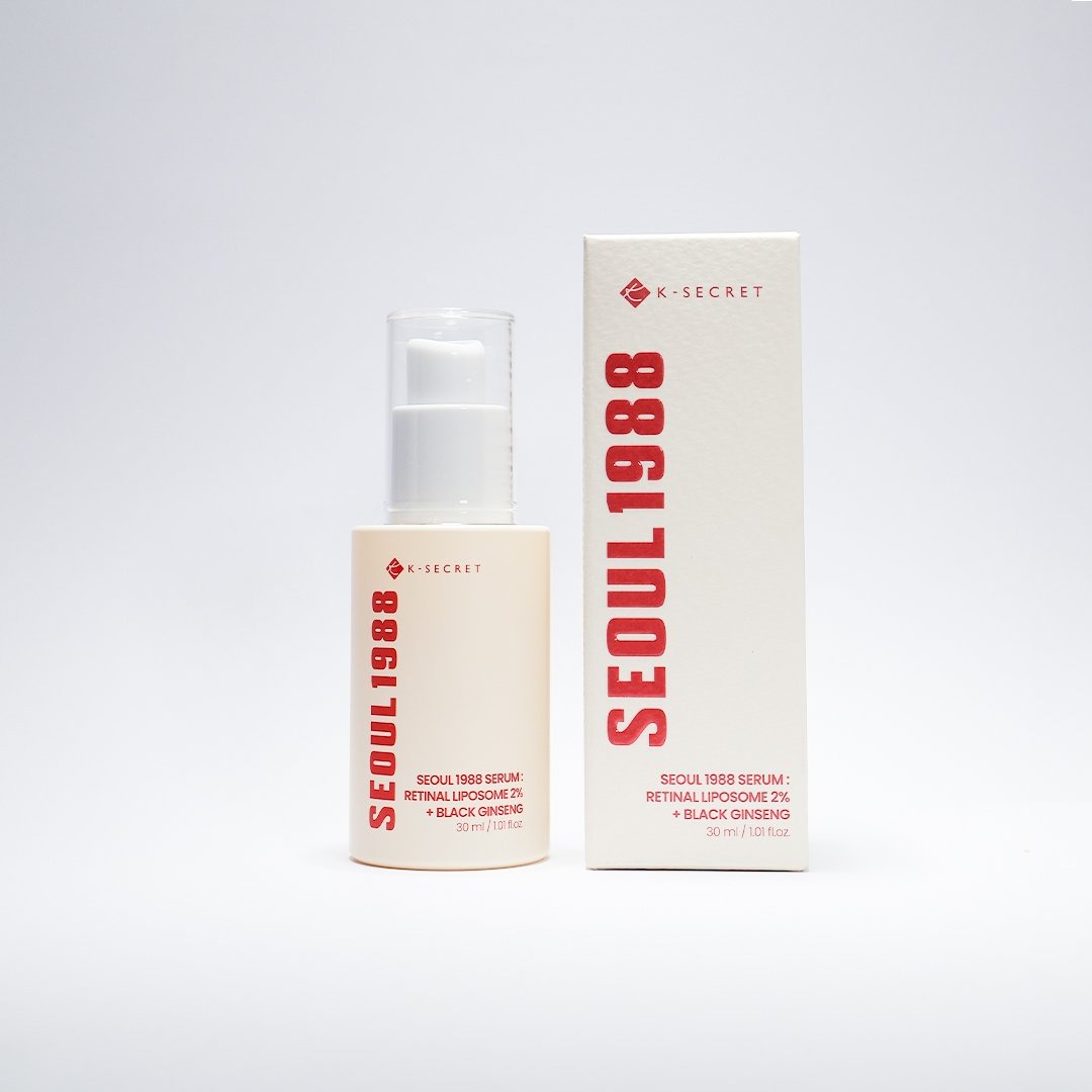 কোরিয়ান K-SECRET Seoul 1988 Serum : Retinal Liposome 2% + Black Ginseng 30 ml thumbnail 2