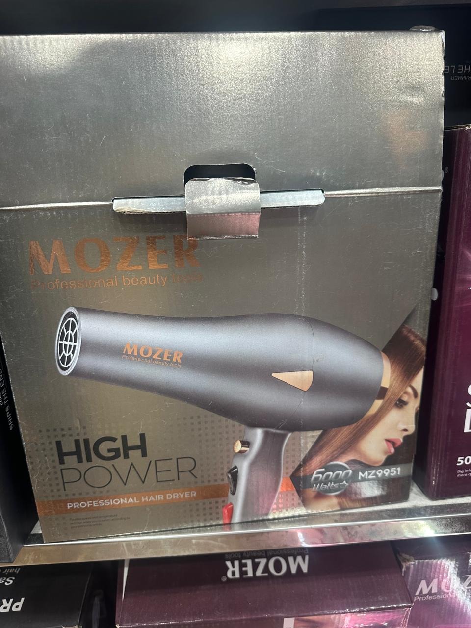 Professional beauty MOZER SNIPS THE HIGH POWER PROFESSIONAL HAIR DRYER 6000 MZ9951 thumbnail 3