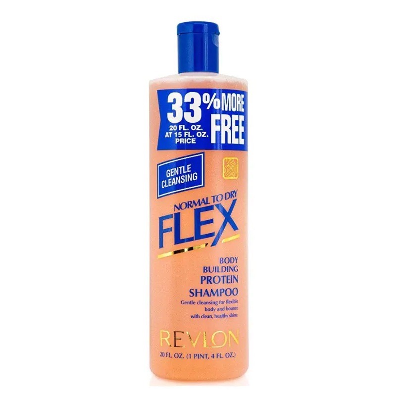 Revlon Flex Body Building Protein Shampoo - Normal To Dry - 591ml