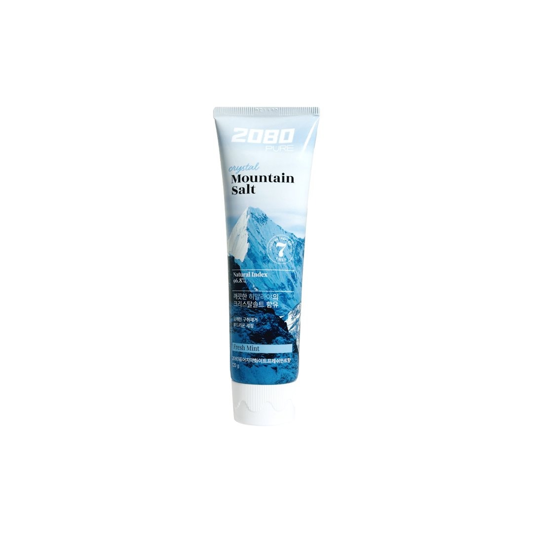 কোরিয়ান 2080 Pure Mountain Salt Fresh Mint Flavor Toothpaste 120 g thumbnail 2
