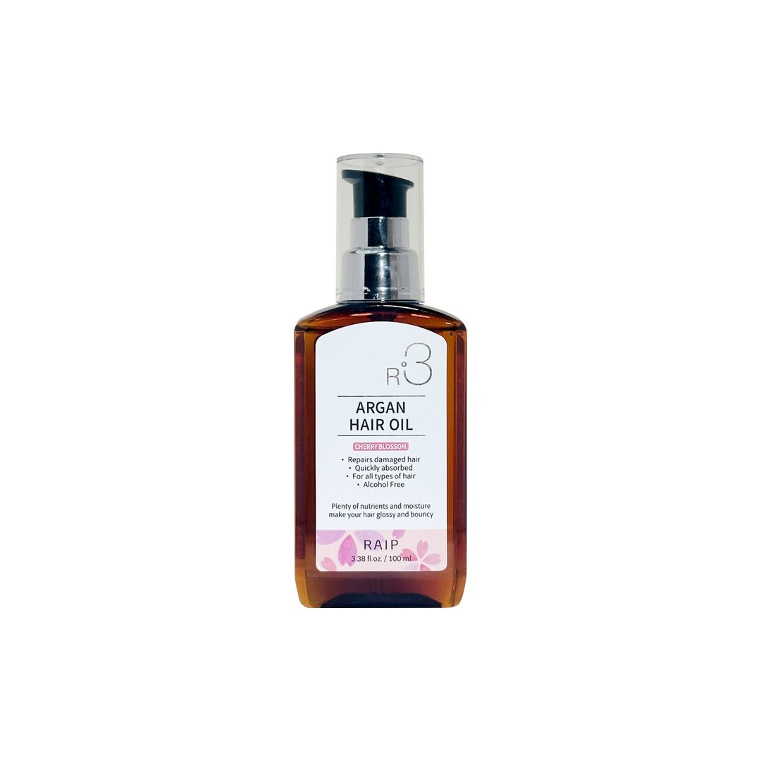 কোরিয়ান Raip R3 Argan Hair Oil – Cherry Blossom 100 ml