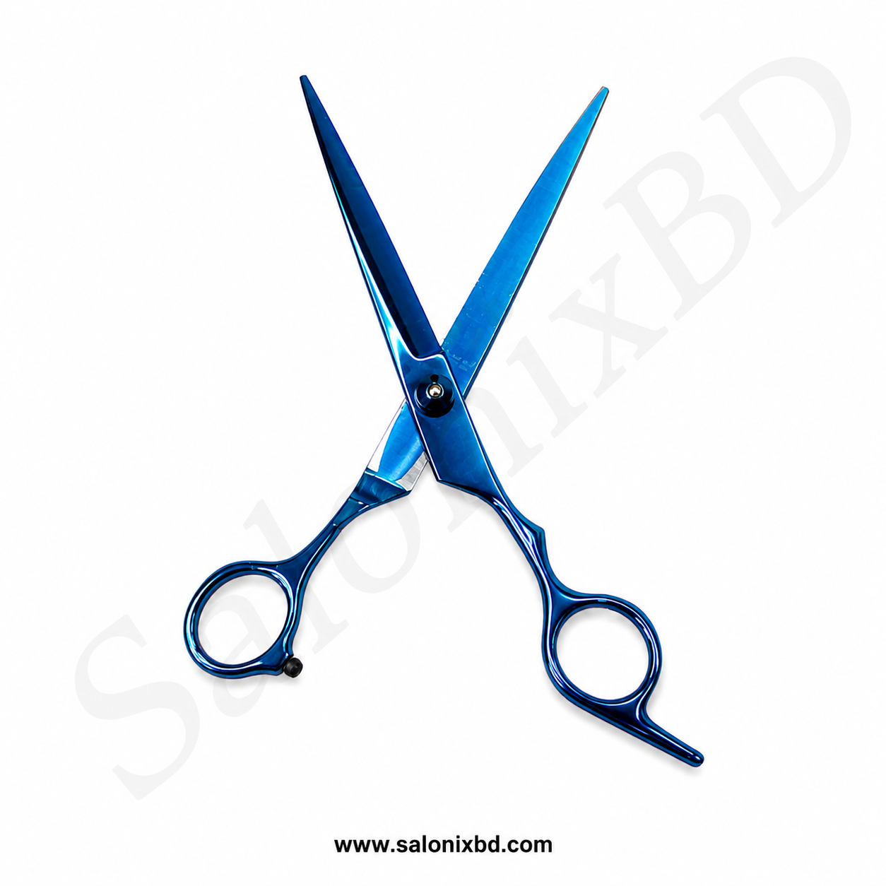 V.I.P প্রফেশনাল ব্লু হেয়ার কাটিং সিজর (Professional Golden Hair Cutting Scissor)