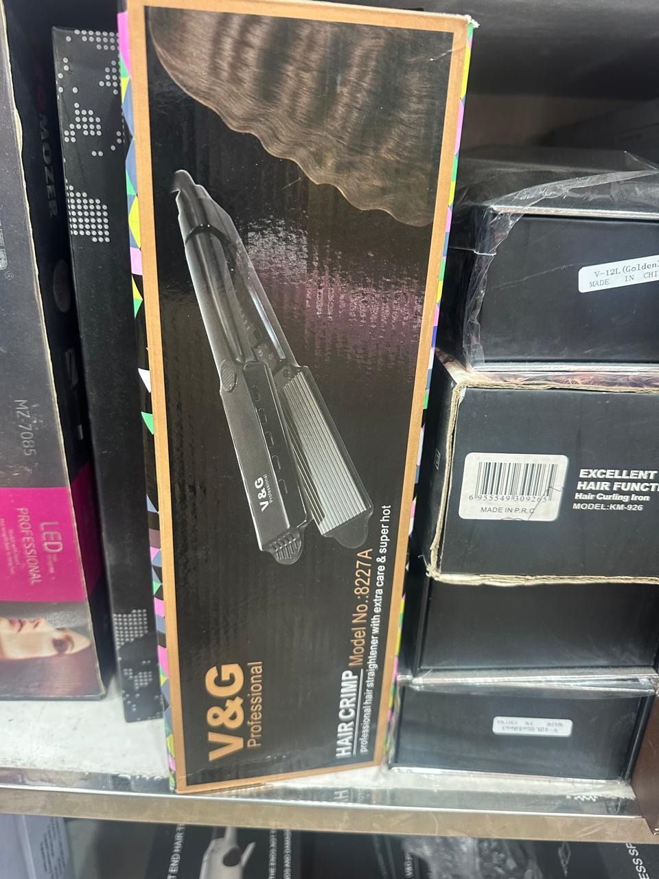 V & G 8227A Professional Hair Straightener for Women 65W– Quick Heat Flat Iron for Straight thumbnail 2