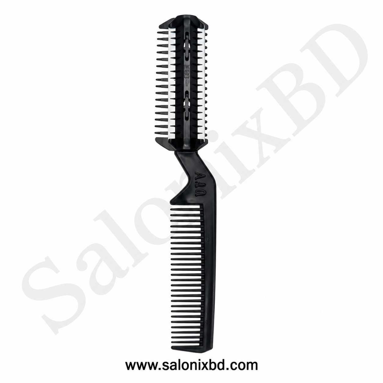 AAA Hair Razor Comb (Hair Thinning & Styling Razor Comb) ২-ইন-১ কম্ব ও রেজার ডিজাইন