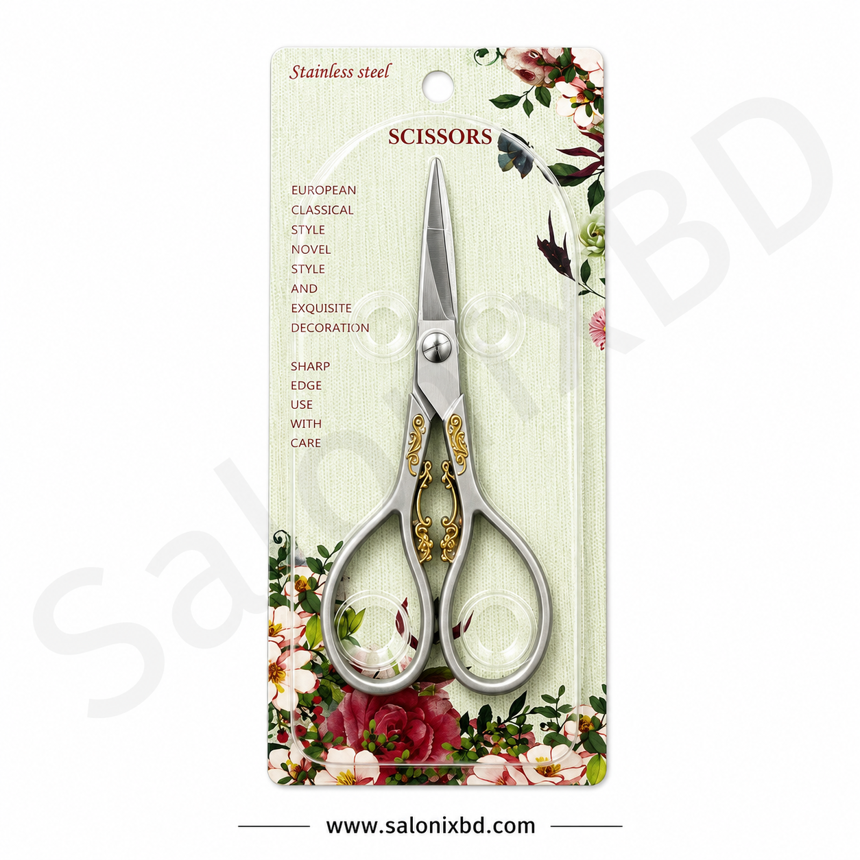 BS 7 Inch Hair Cutting Scissors | Professional Barber Scissor for Salon, Parlour