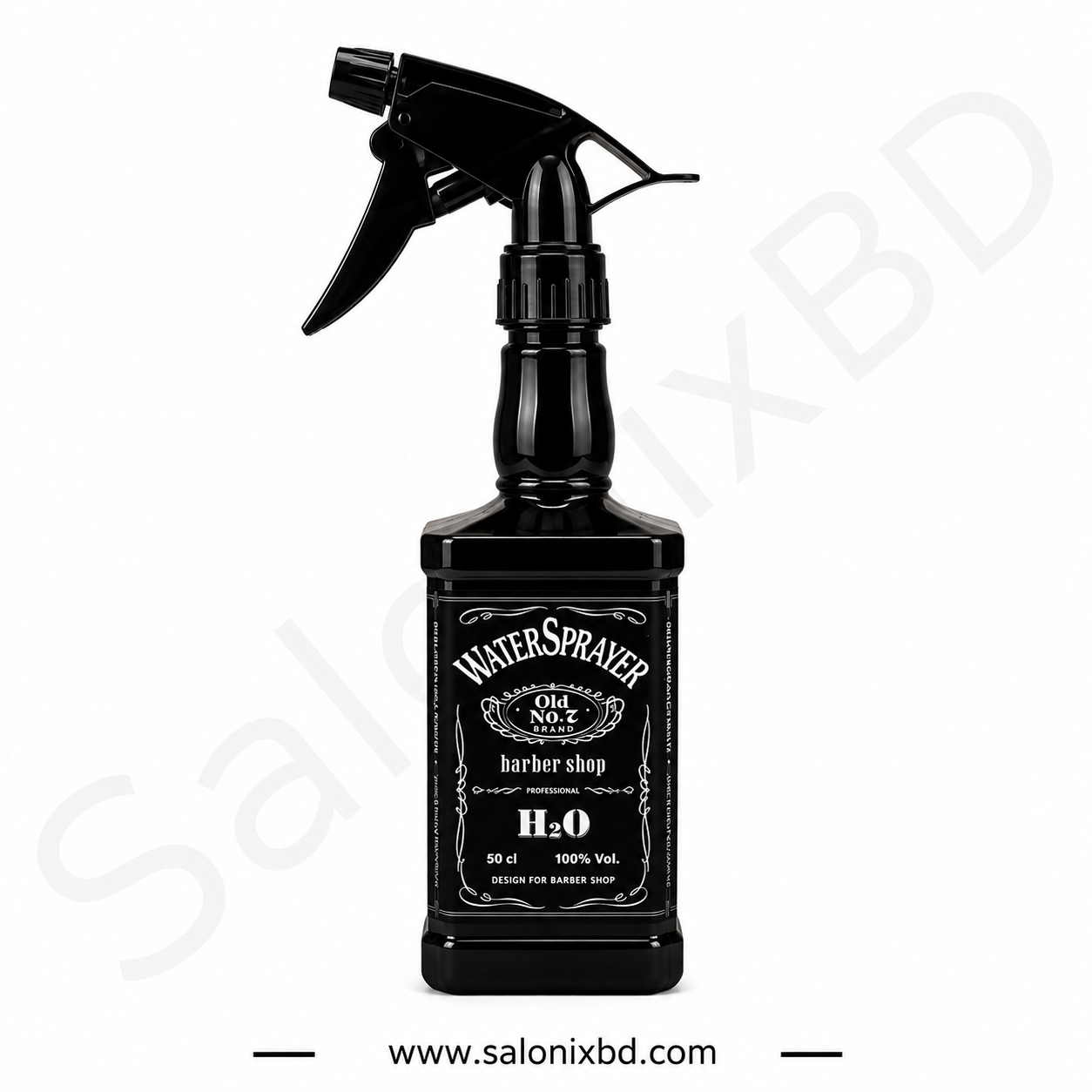 ব্ল্যাক বার্বার ওয়াটার স্প্রে বোতল (Black Barber Water Sprayer)