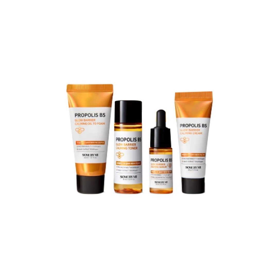 কোরিয়ান Some By Mi Propolis B5 Glow Barrier Calming Starter Kit
