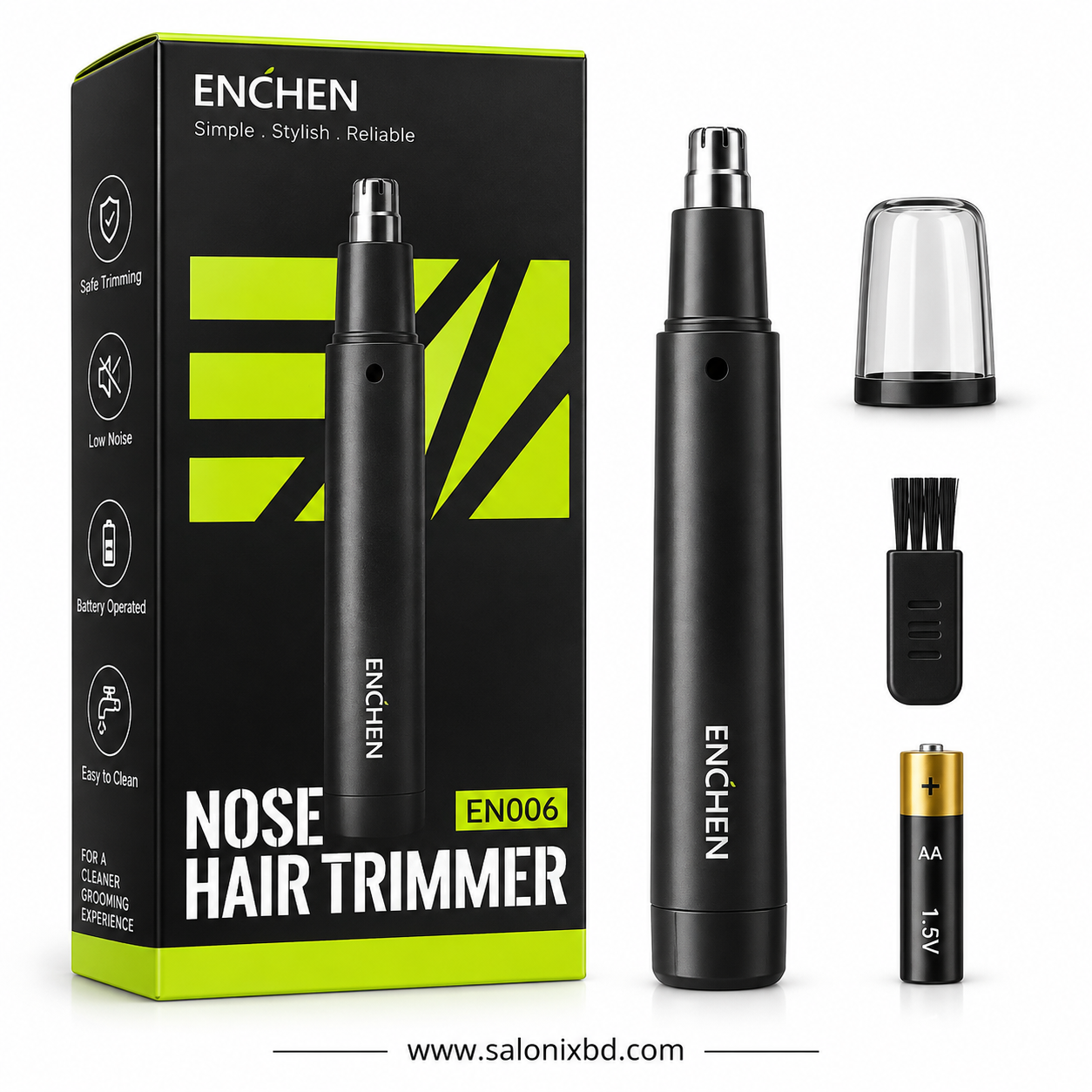 ENCHEN EN006 Nose Hair Trimmer নাকের অতিরিক্ত লোম পরিষ্কার ও ট্রিম করার জন্য তৈরি একটি কমপ্যাক্ট