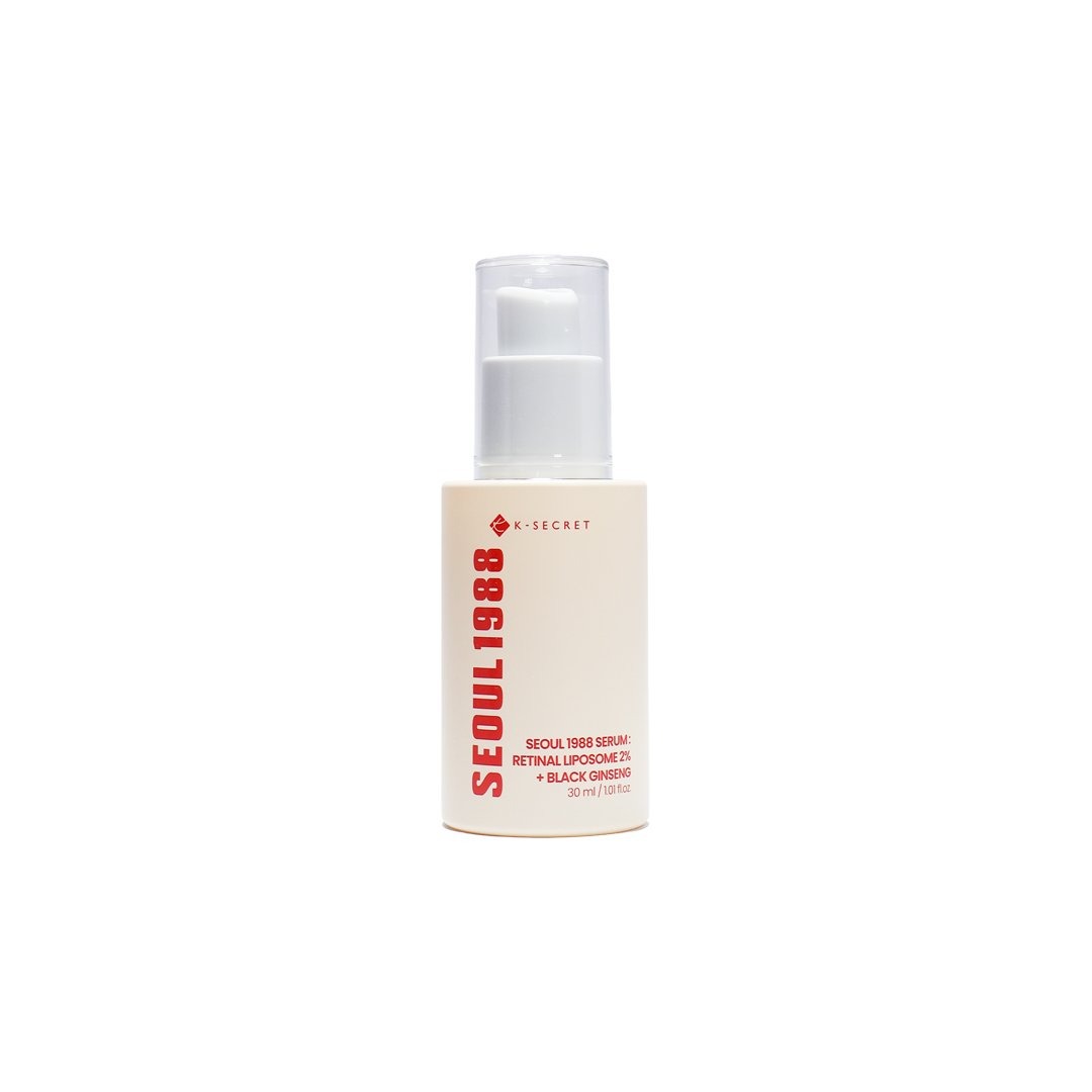 কোরিয়ান K-SECRET Seoul 1988 Serum : Retinal Liposome 2% + Black Ginseng 30 ml