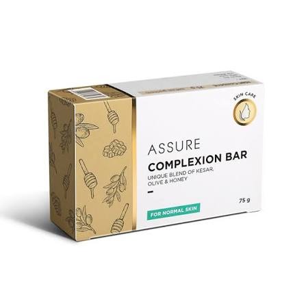 Assure Complexion Bar Soap Honey kesor & olive oil enriched 75g thumbnail 2