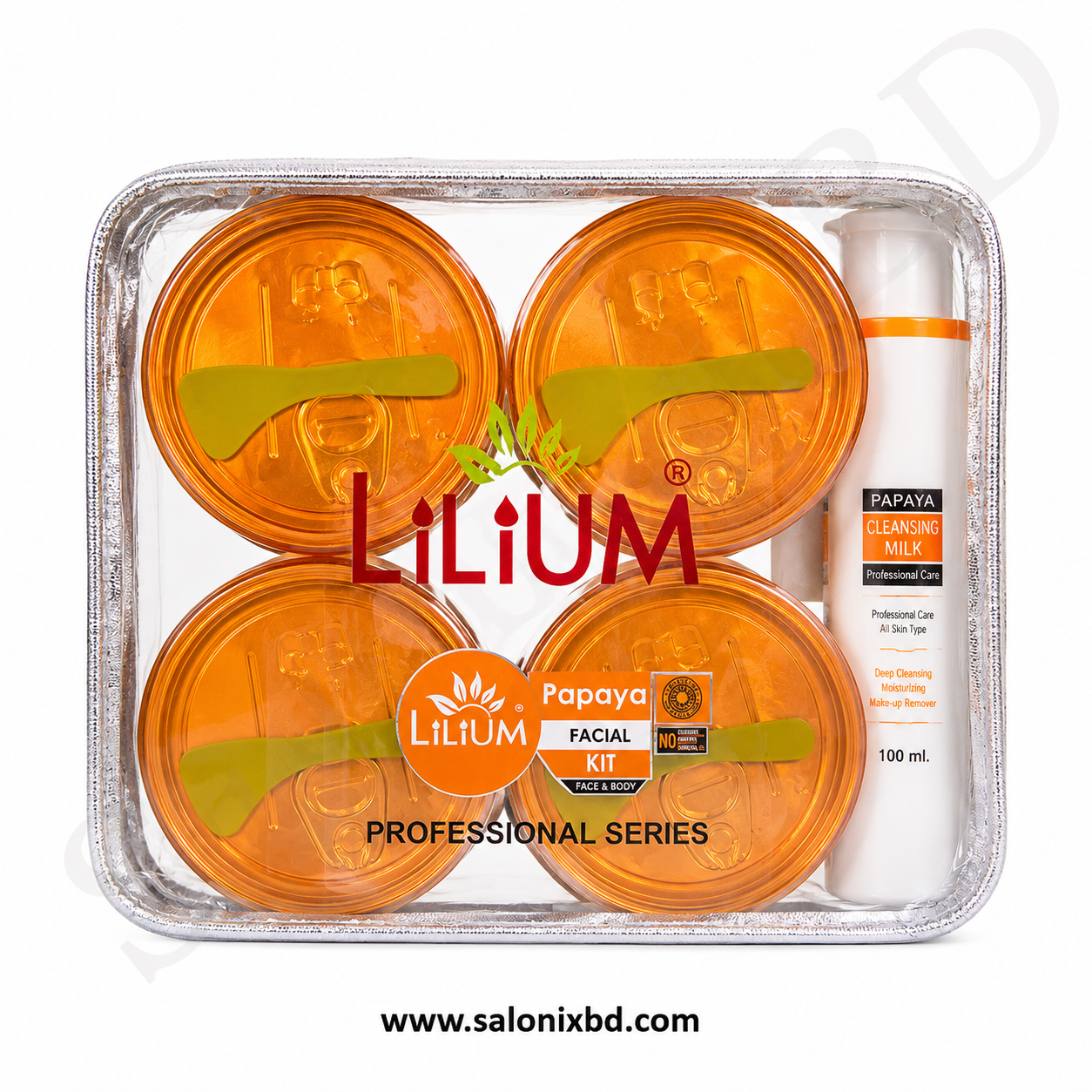 LiLiUM Papaya Facial Kit (Professional Series) – Face & Body