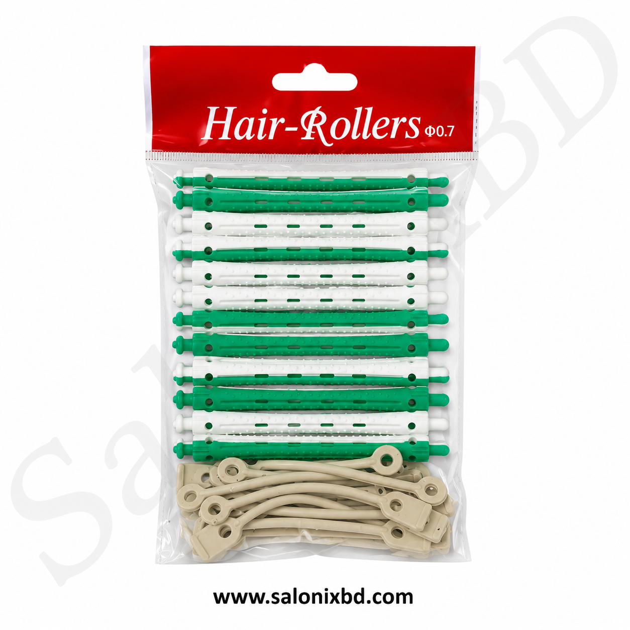 Hair Rollers Φ0.7 হলো চুলে প্রাকৃতিক কার্ল, ভলিউম ও স্টাইল তৈরি করার জন্য ব্যবহৃত একটি জনপ্রিয় হেয়ার স্টাইলিং টুল