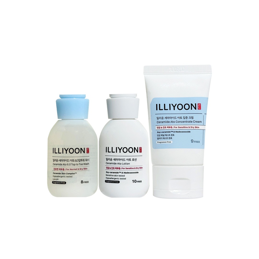 কোরিয়ান ILLIYOON Upgrade Ceramide Ato Trial Kit