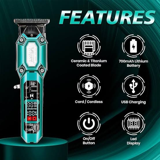 VGR V-600 Professional Hair Clipper (USB Type-C) thumbnail 5