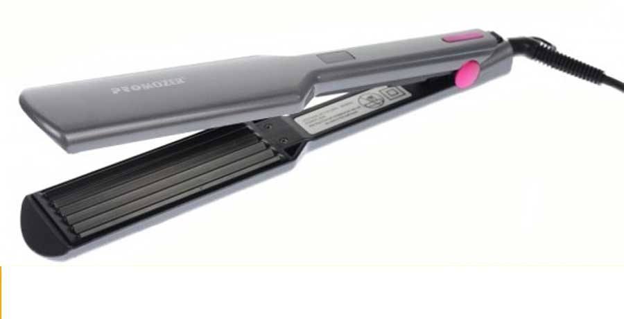 Pro Mozer Mz 7085 Hair Crimper Ceramic Corrugation Iron Mini Loose Wave Curl Professional Flat Iron Adjustable Temperature thumbnail 3