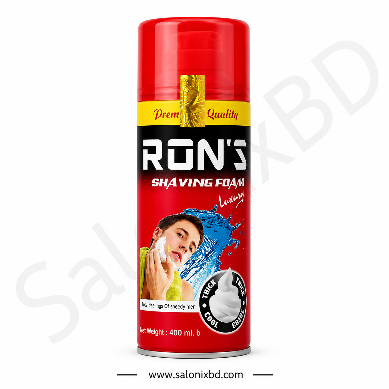 RON'S Shaving Foam Luxury (400 ml)