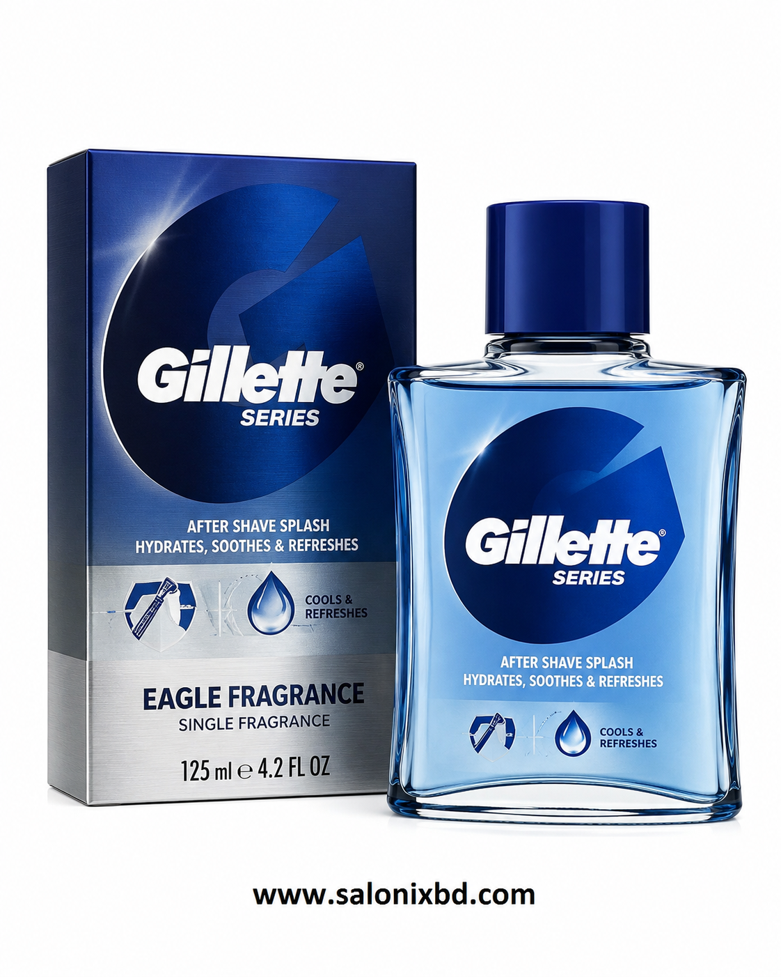 Gillette Series After Shave Splash – Eagle Fragrance 125ml