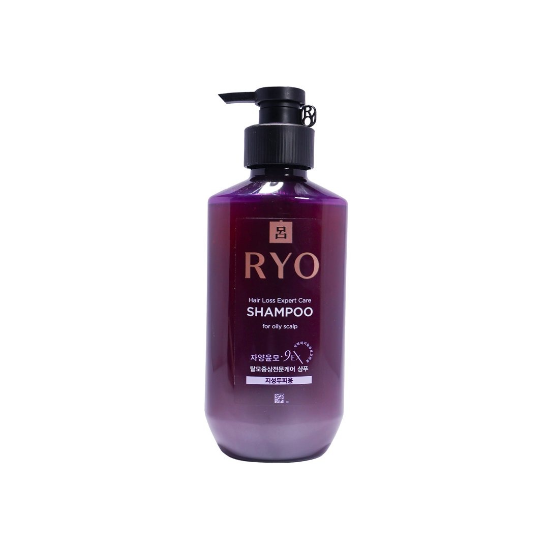 কোরিয়ান Ryo Hair Loss Expert Care Shampoo Oily Scalp 400 ml