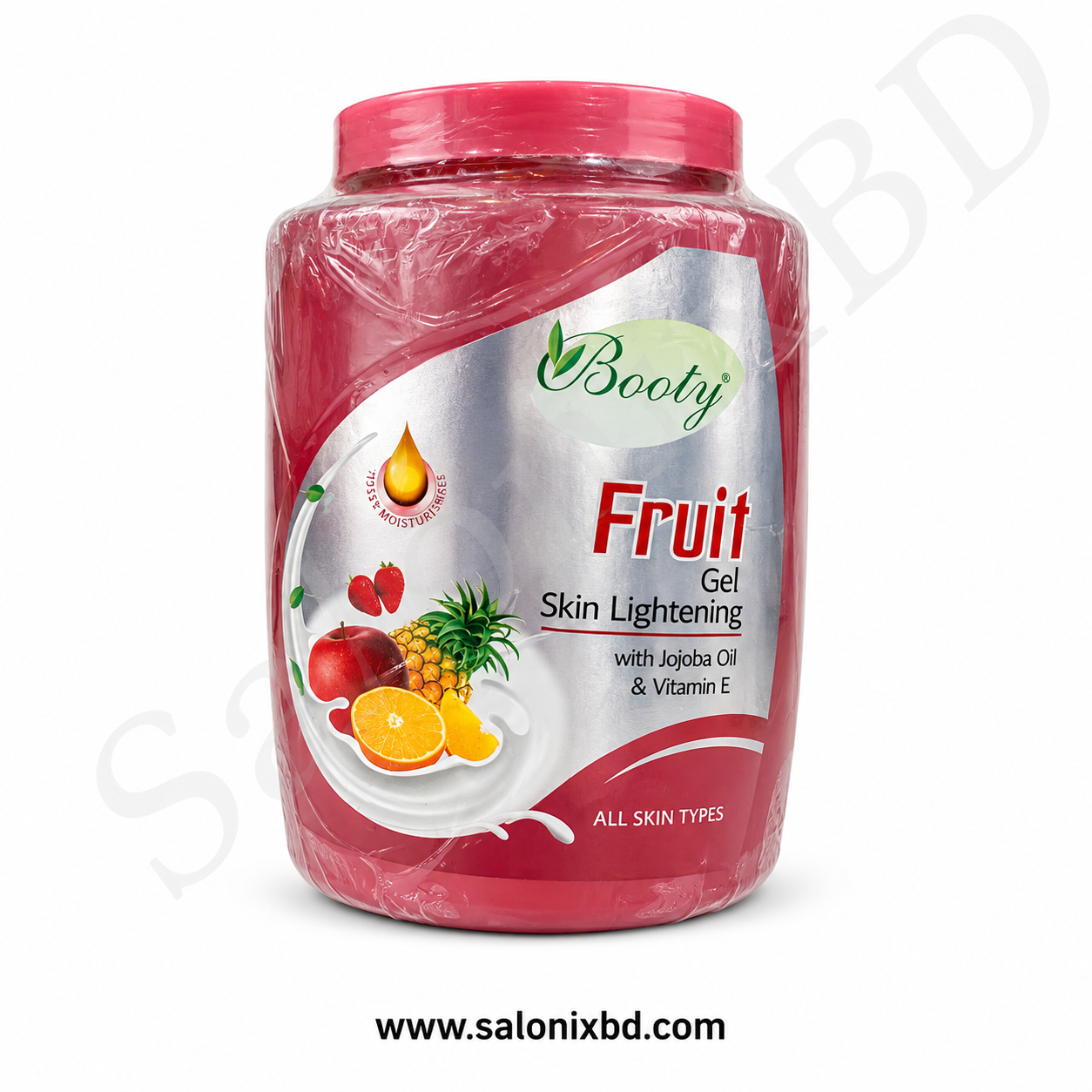 Booty Fruit Gel Skin Lightening with Jojoba Oil & Vitamin E (All Skin Types) রিফ্রেশিং স্কিন কেয়ার জেল