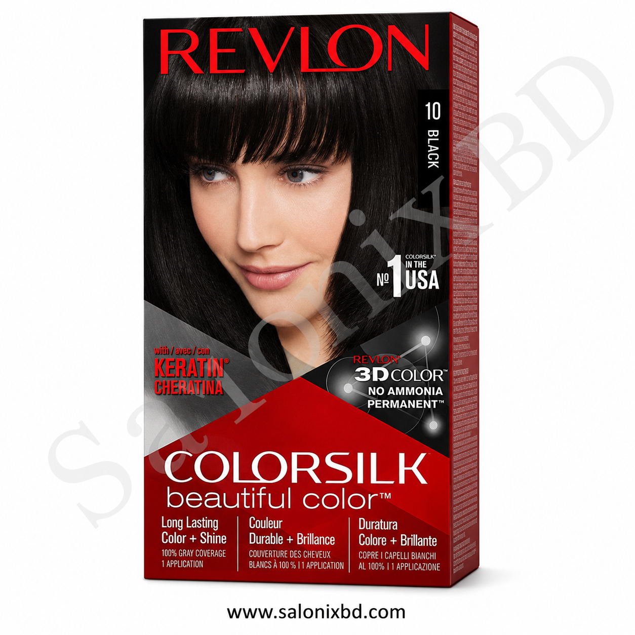 Revlon ColorSilk Beautiful Color 10 Black