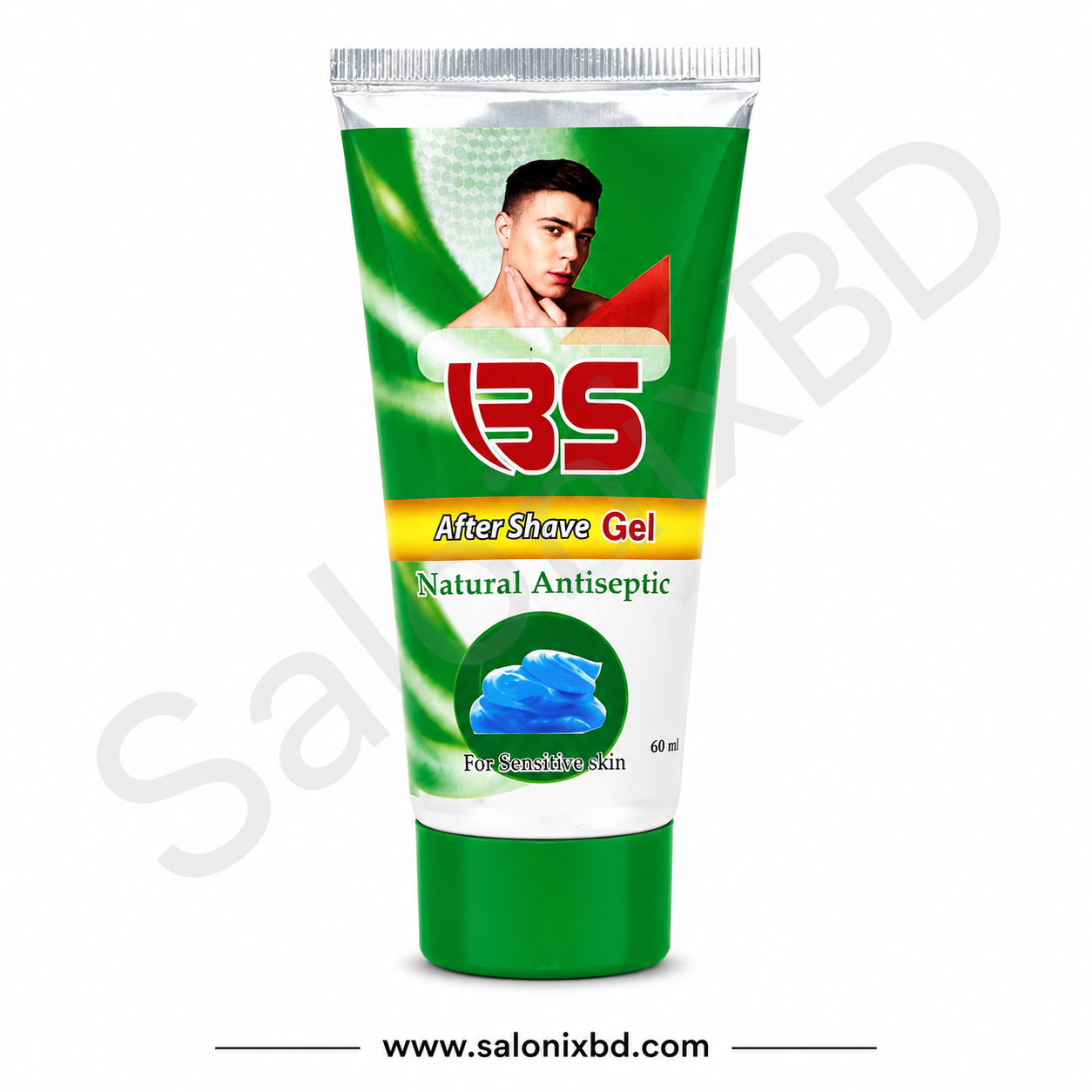 BS After Shave Gel – Natural Antiseptic (60 ml) আফটার শেভ জেল