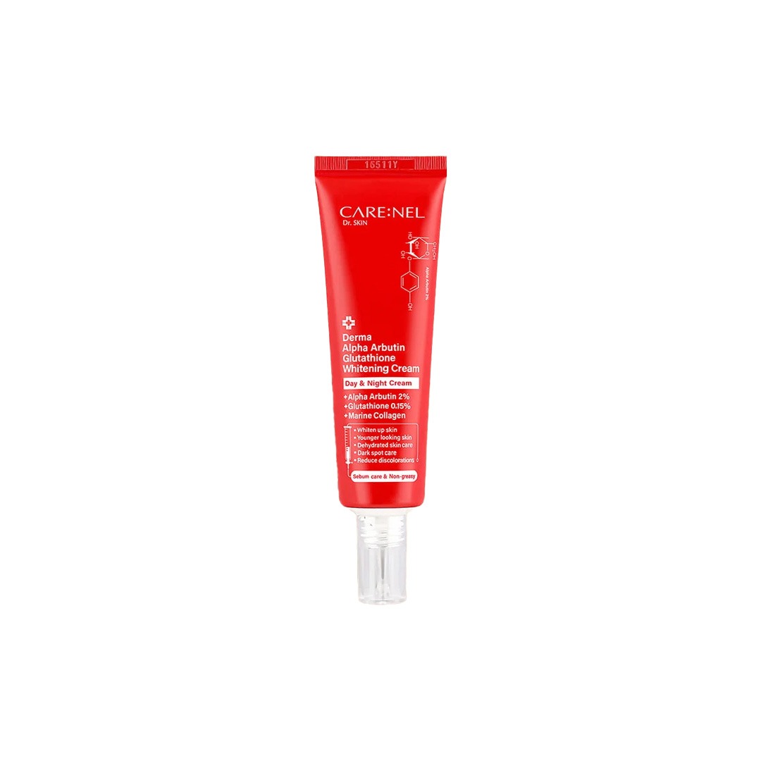 কোরিয়ান Care:nel Derma Alpha Arbutin Glutathione Whitening Cream 45 ml