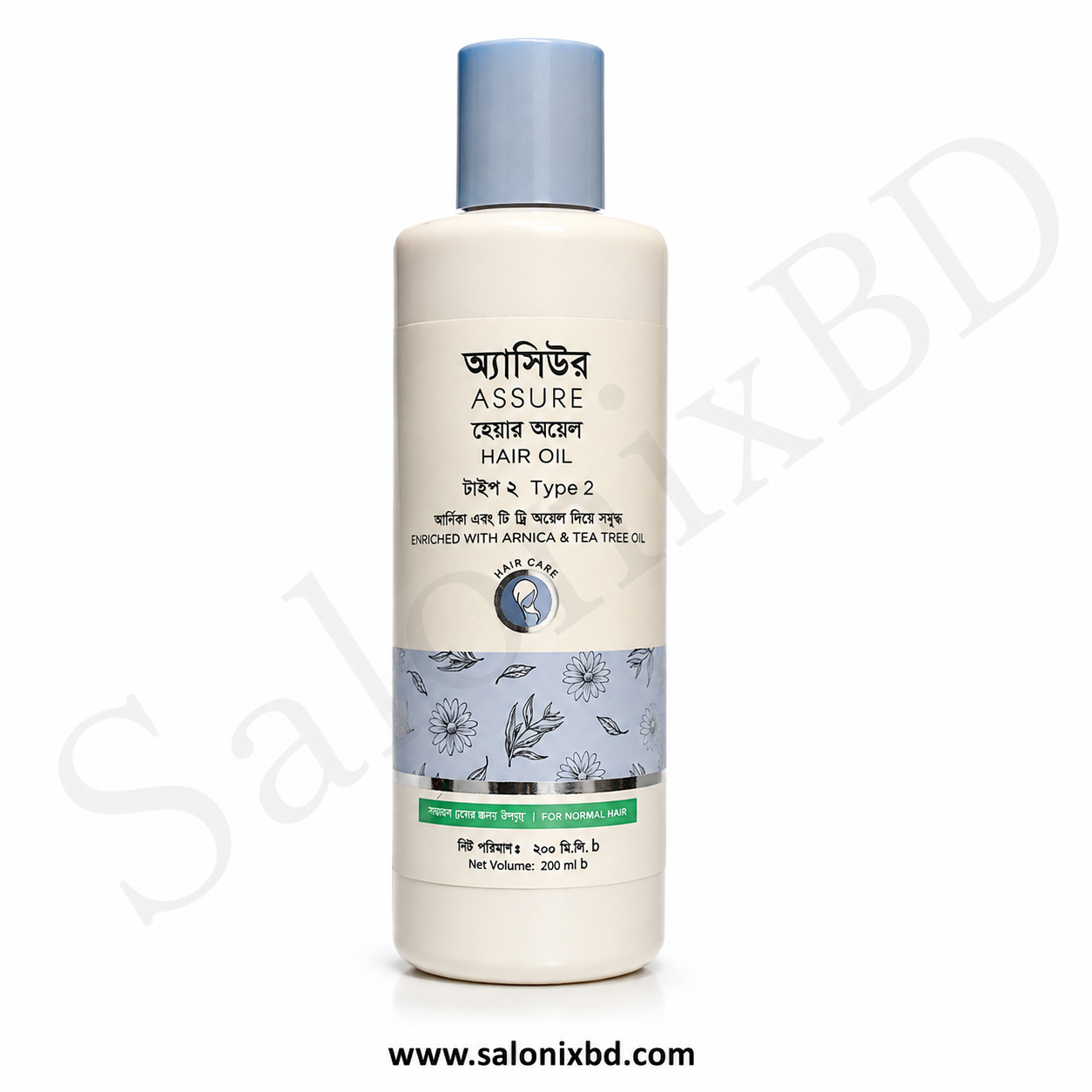 Assure Hair Oil Type 2 (For Normal Hair) – 200ml