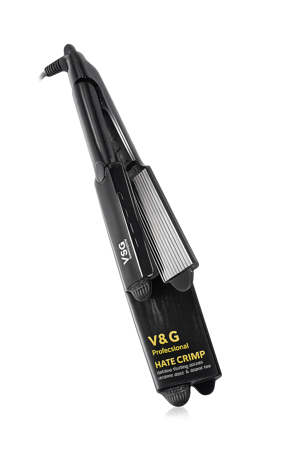 V & G 8227A Professional Hair Straightener for Women 65W– Quick Heat Flat Iron for Straight