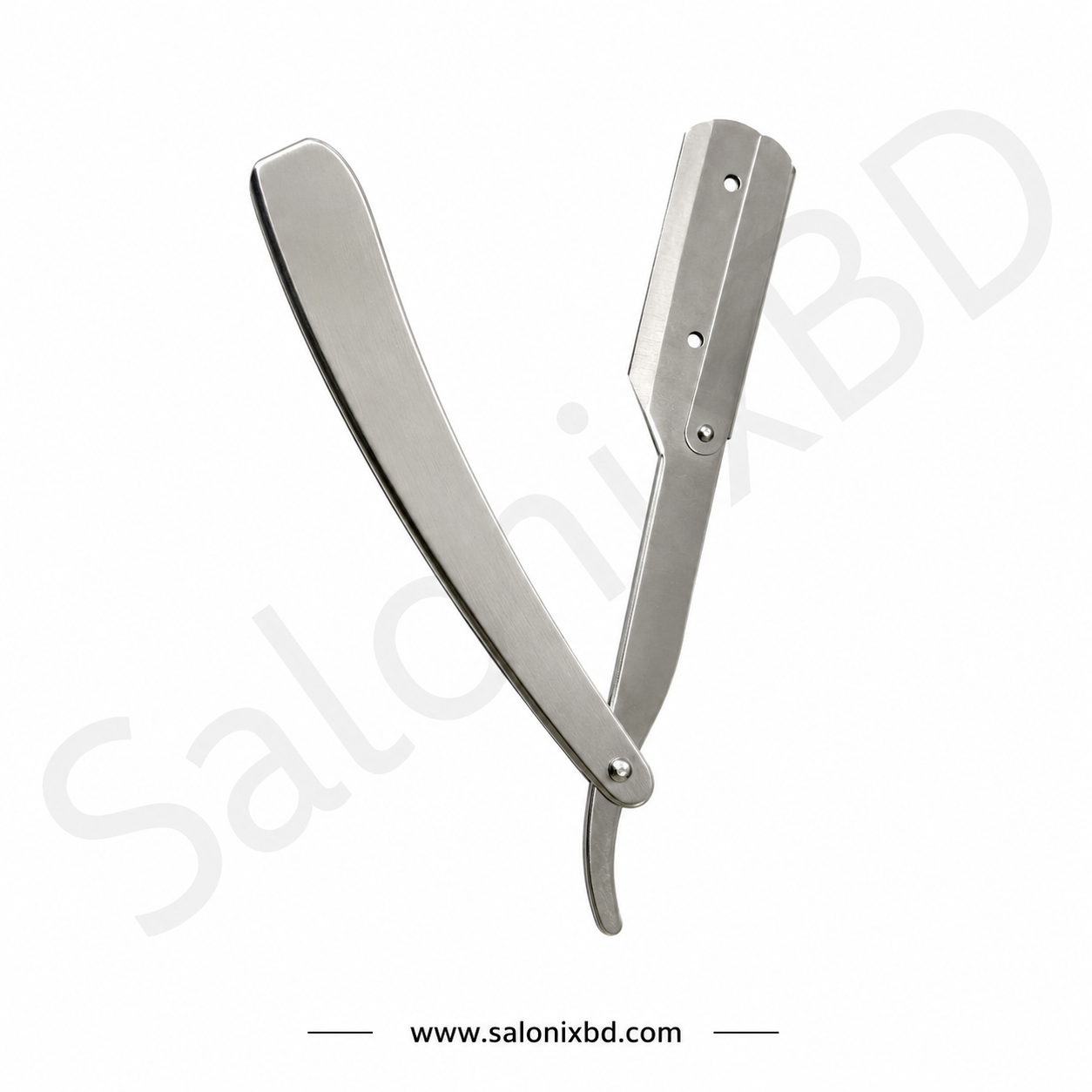 Professional Stainless Steel Straight Razor Holder thumbnail 2