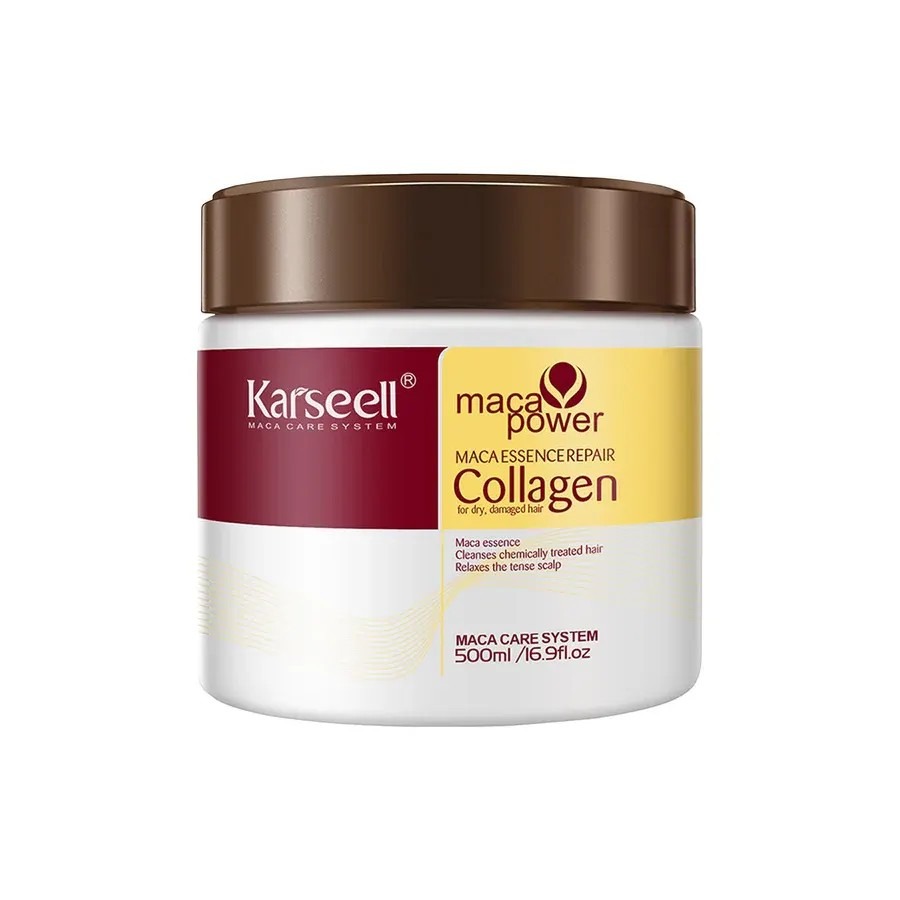 Karseell Hair Mask Jar Maca Essence Repair Collagen 500ml
