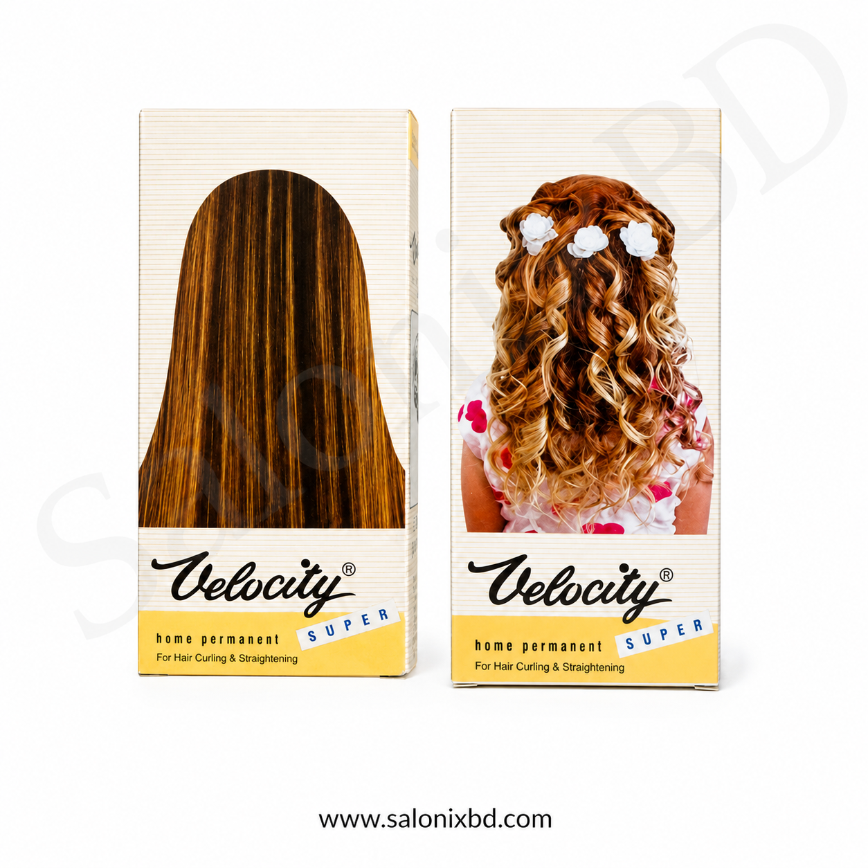 Velocity Home Permanent 100ml চুলে Curling ও Straightening করার জন্য ব্যবহৃত একটি হেয়ার পার্মিং সল্যুশন