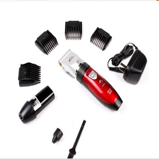 GDR RFCD-928 Beard Trimmer & Hair Clipper - Black ডাবল ব্যাটারি, স্টেইনলেস স্টিল ব্লেড, দীর্ঘ ব্যাটারি ব্যাকআপ, thumbnail 2