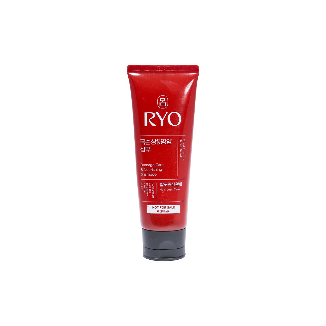 কোরিয়ান Ryo Damage Care & Nourishing Shampoo – Floral Powdery Herbal Scent 112 ml