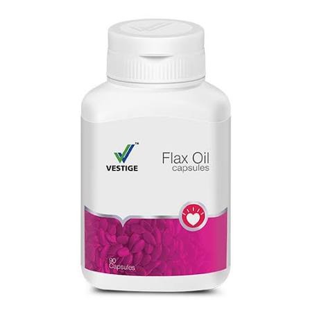 Vestige Flax Oil 90 Capsules একটি প্রিমিয়াম ফ্ল্যাক্সসিড (Linseed) অয়েল সাপ্লিমেন্ট