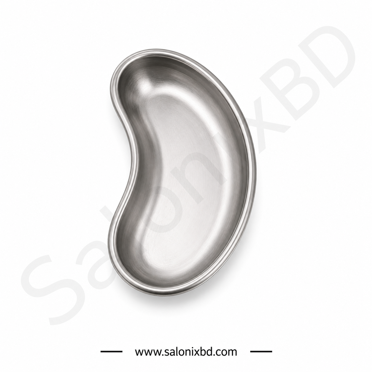 V.I.P স্টেইনলেস স্টিল কিডনি ট্রে (Kidney Tray) – সেলুন ও বারবার টুল ট্রে (ছোট)
