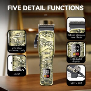 Kemei Km-1696 Professional Trimmer thumbnail 2