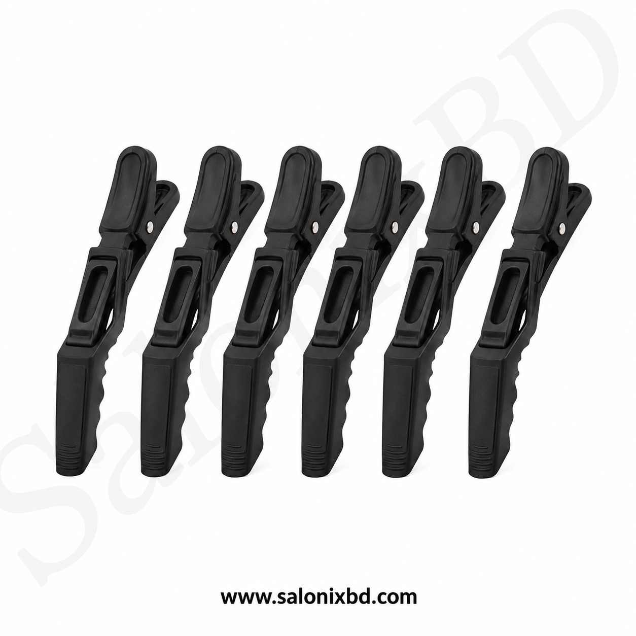 Crocodile Hair Clip (Salon Section Clip) – ৬ পিস