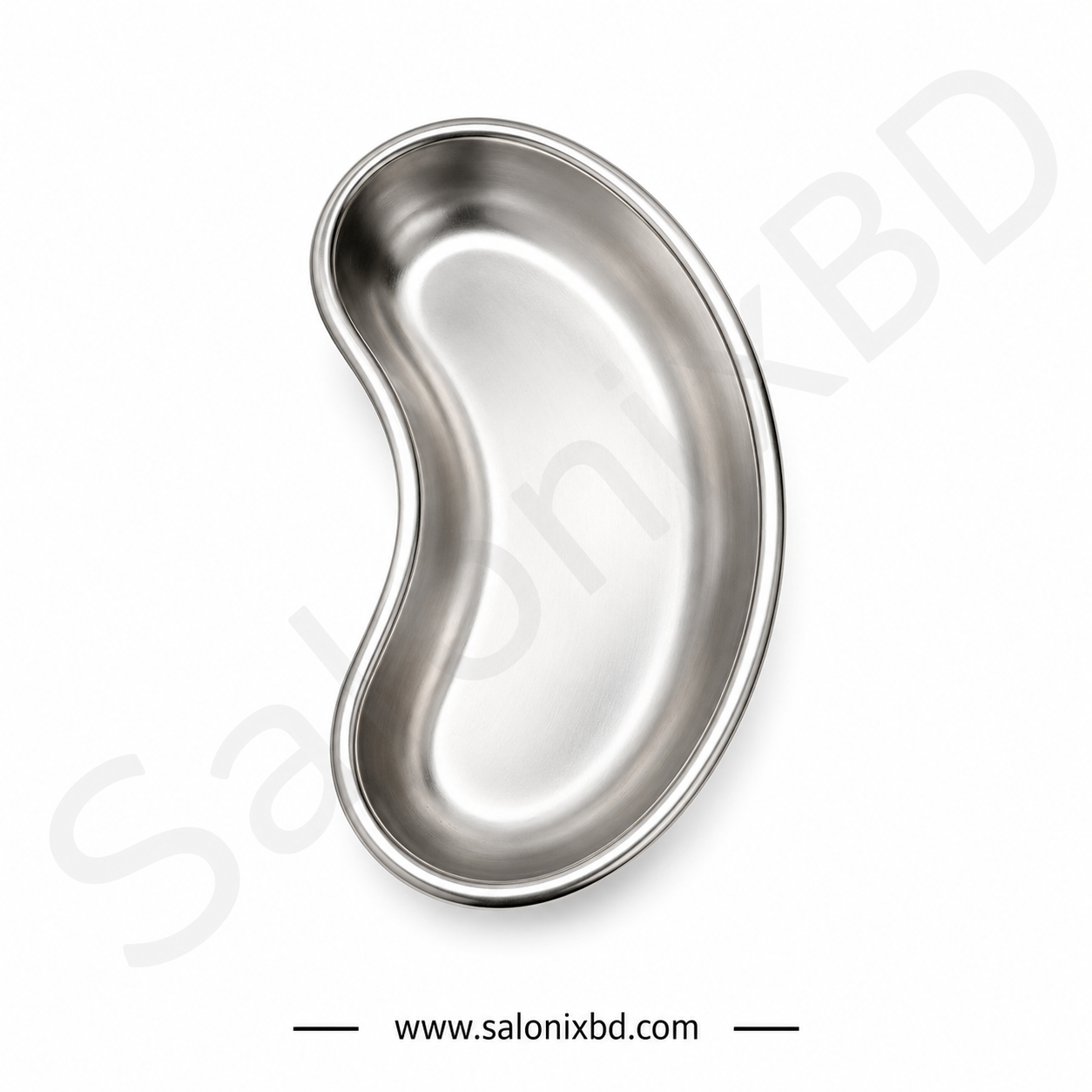 V.I.P স্টেইনলেস স্টিল কিডনি ট্রে (Kidney Tray) – সেলুন ও বারবার টুল ট্রে (বড়)