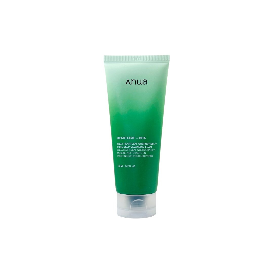 কোরিয়ান Anua Heartleaf Quercetinol Pore Deep Cleansing Foam 150ml