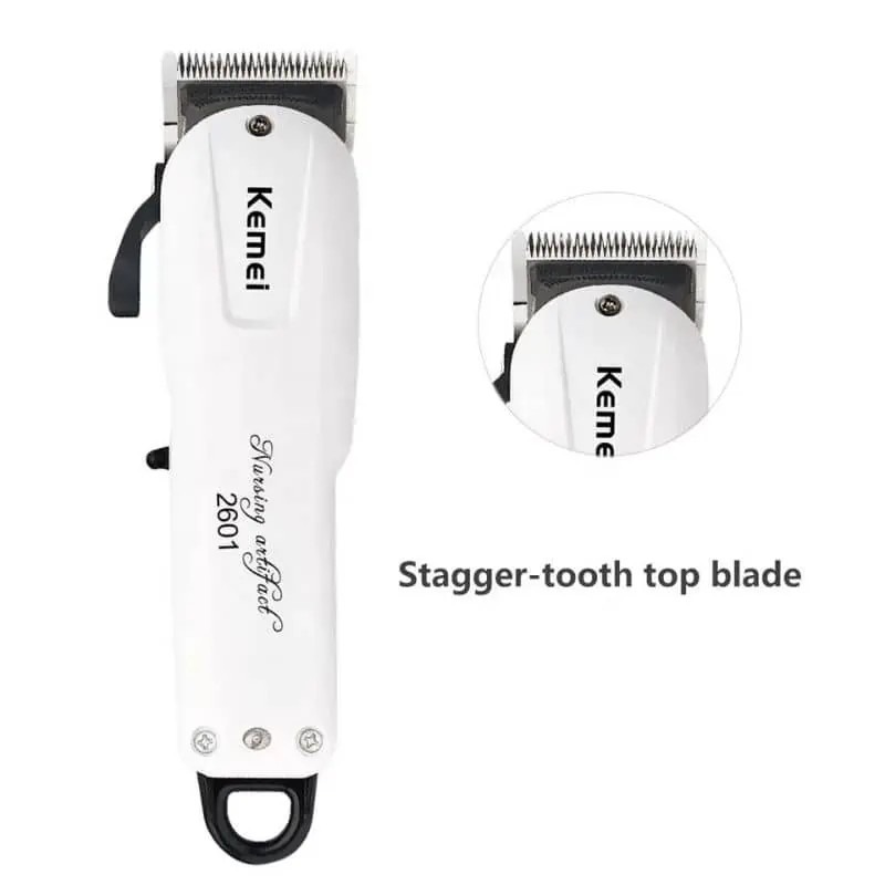 Kemei KM-2601 Professional Cord Cordless Hair Clipper Beard Trimmer একটি নির্ভরযোগ্য ও শক্তিশালী হেয়ার ট্রিমার thumbnail 2
