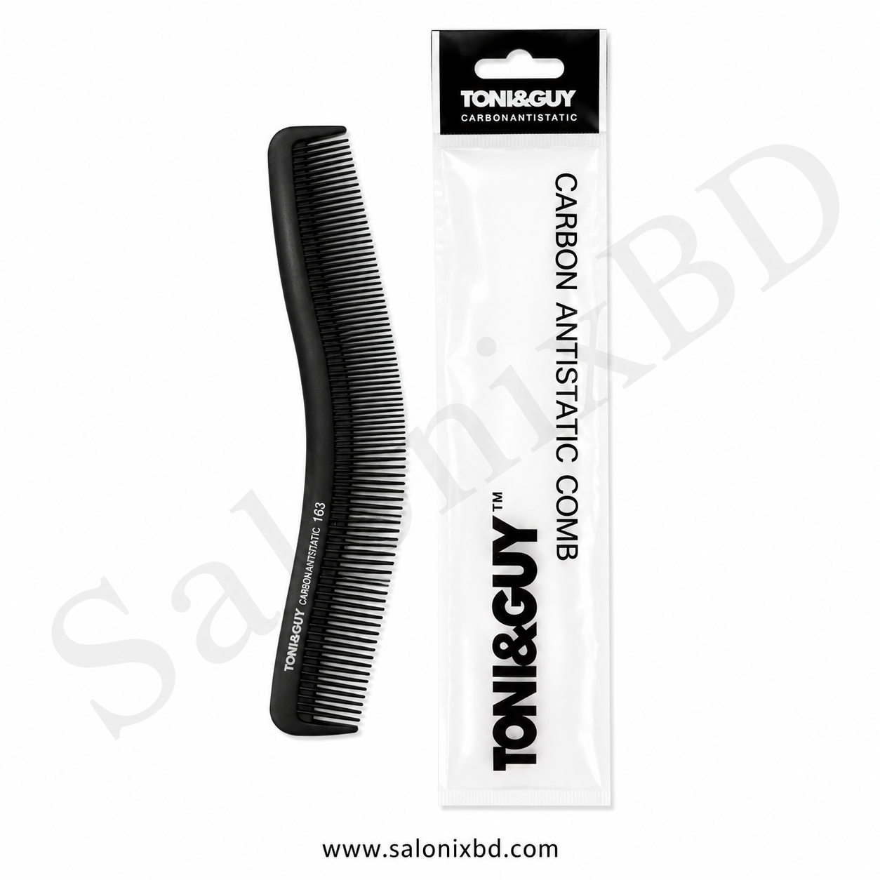 Toni&Guy Carbon Antistatic Comb 163 (Black)