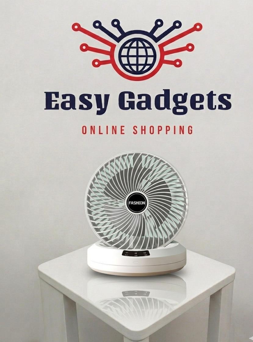 Rechargeable Rotating Fan