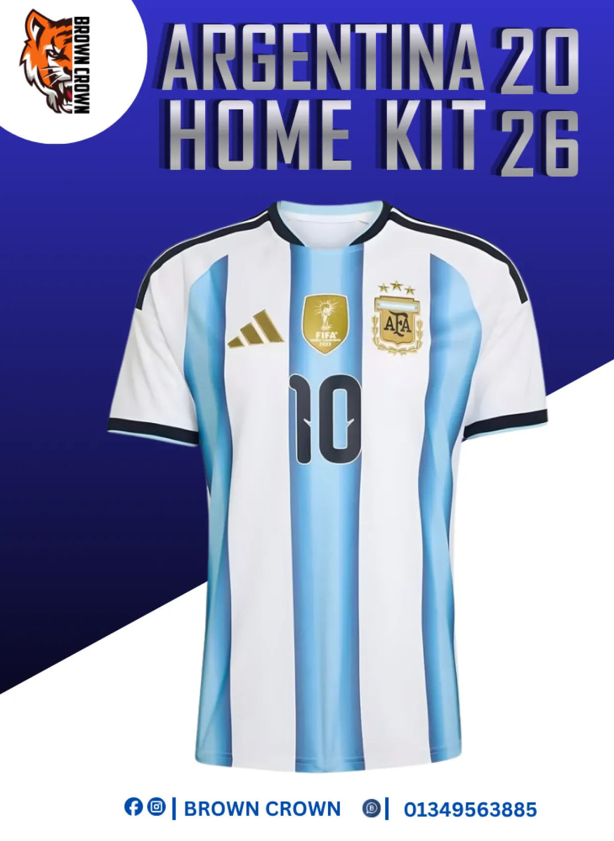 Premium Argentina Home Kit 2026
