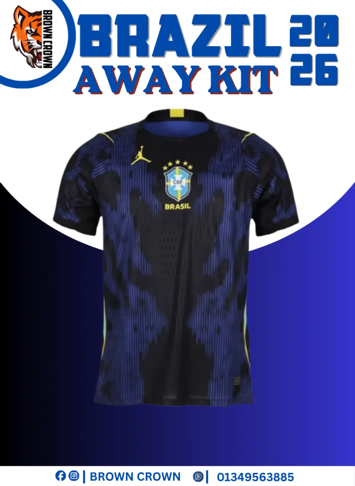 Premium Brazil Away Kit 2026