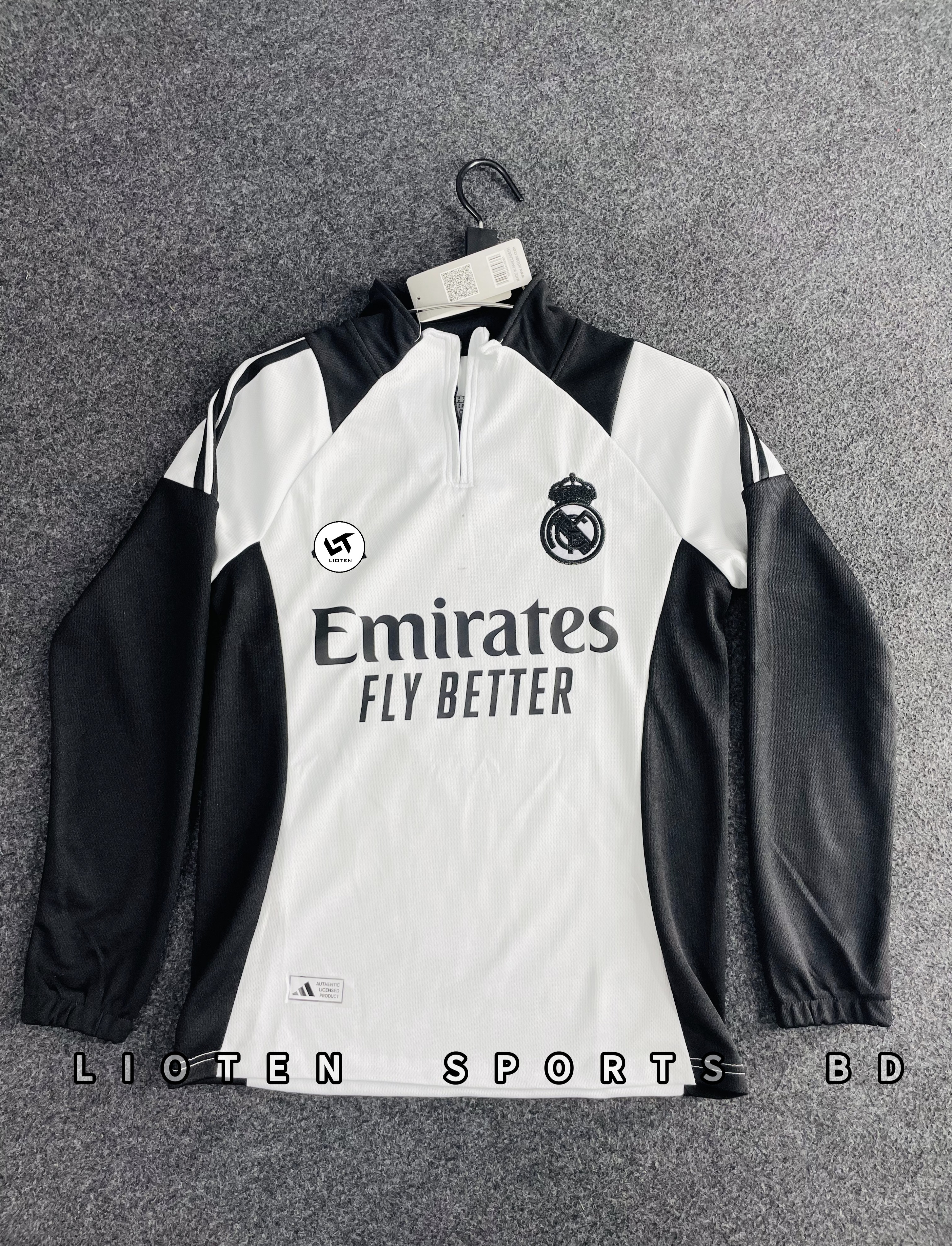 Real Madrid Sweatshirt White