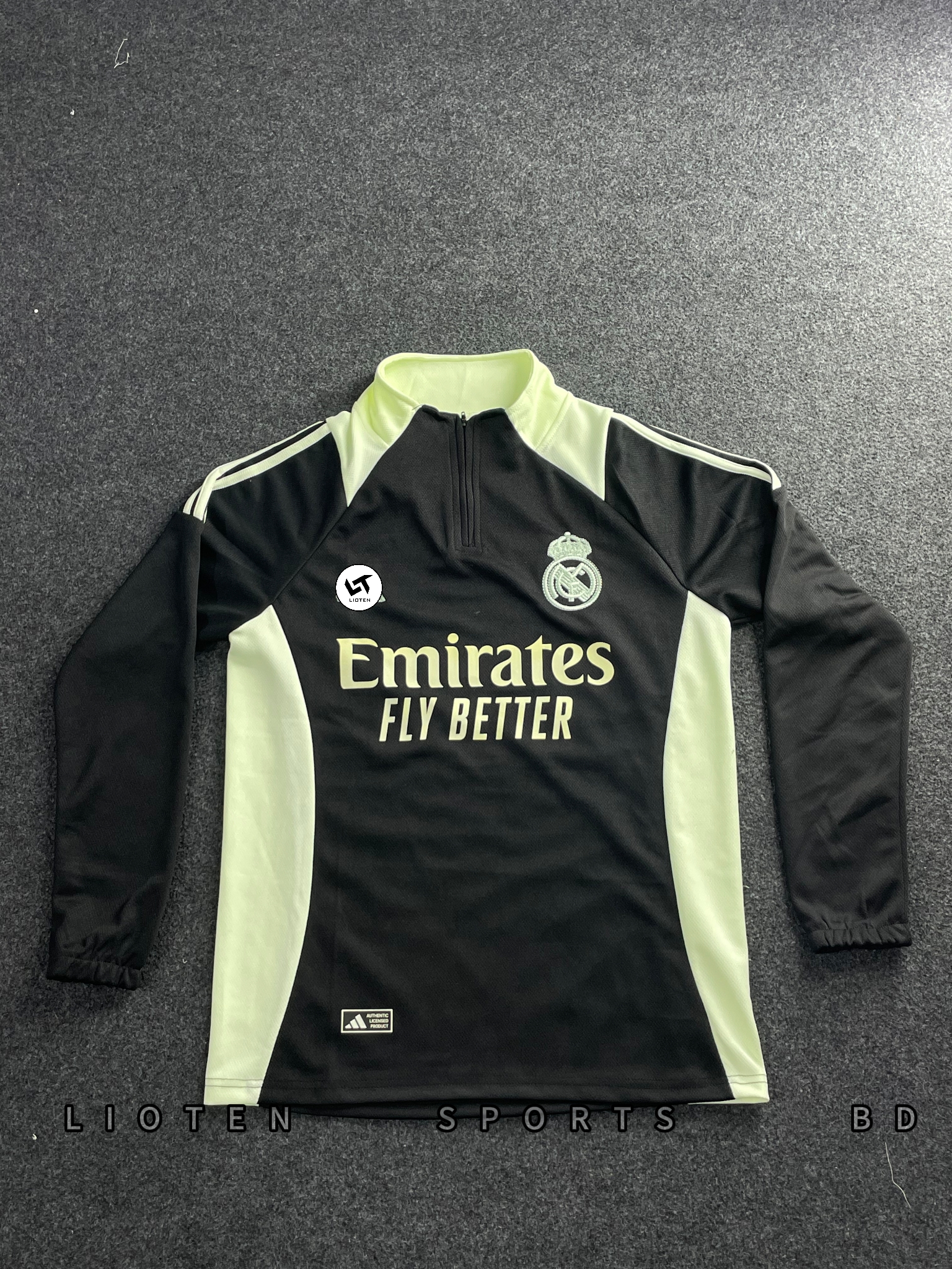 Real Madrid Sweatshirt Black