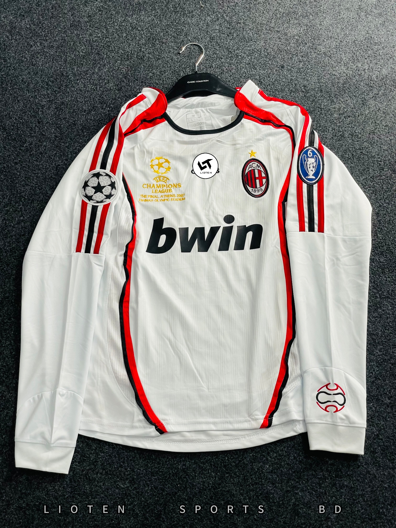 AC MILAN 2006/07 Away Full Sleeve