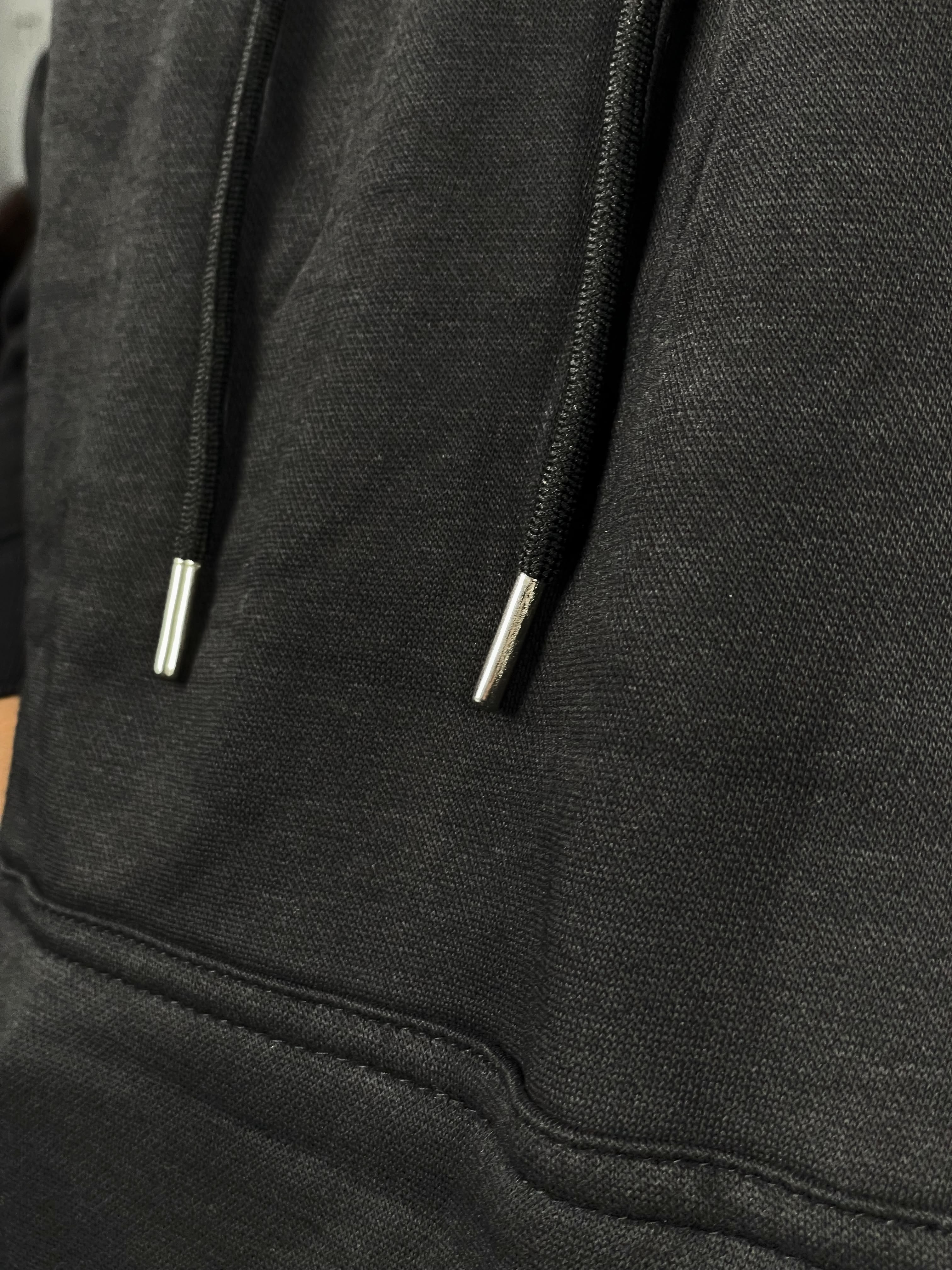 Solid Hoodie Black_img_6