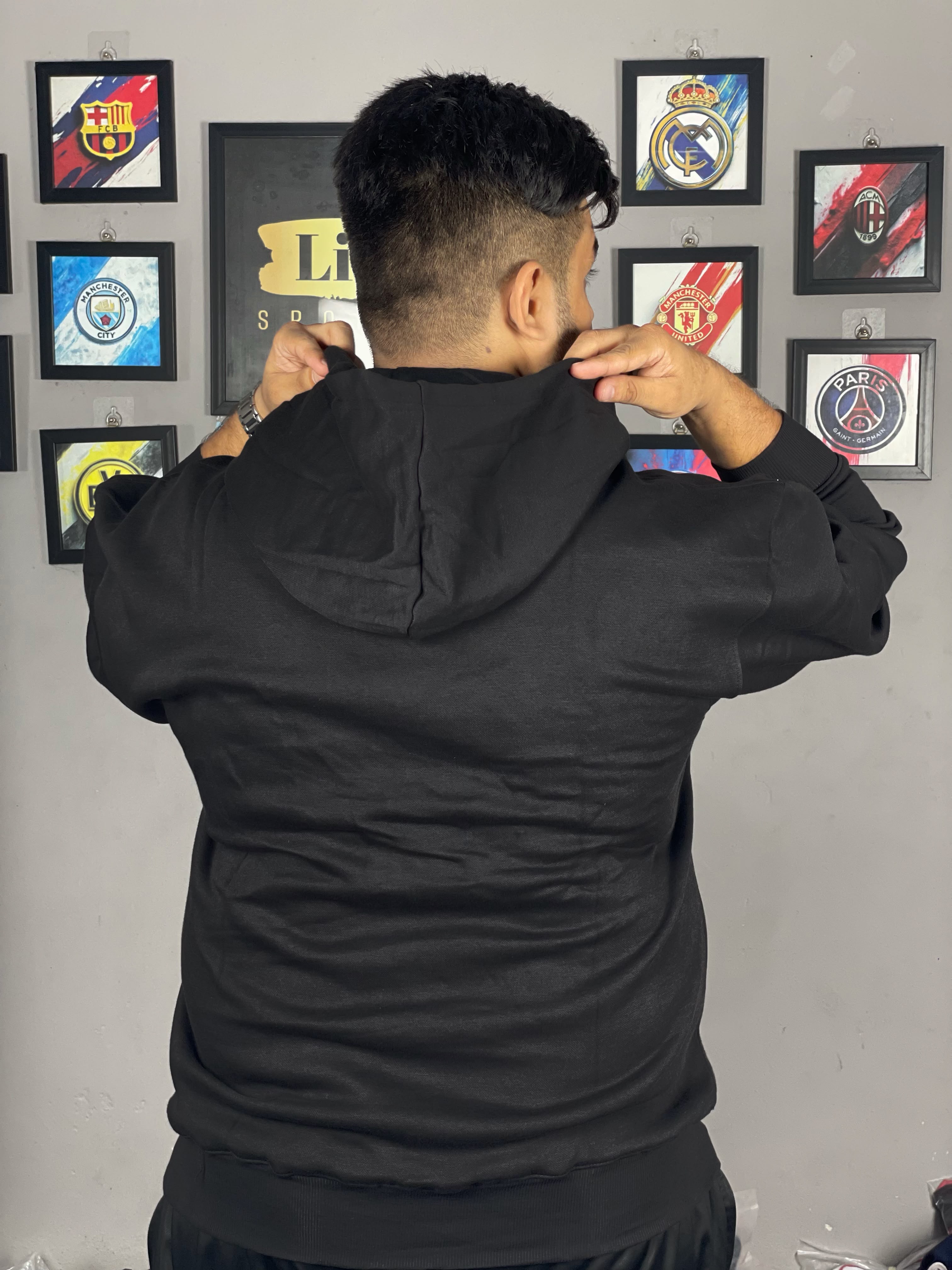 Solid Hoodie Black_img_7